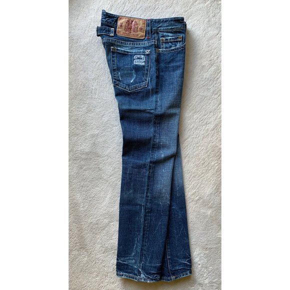 DSQUARED2 Oversized LOGO Denim JEANS - Picture 2 of 16